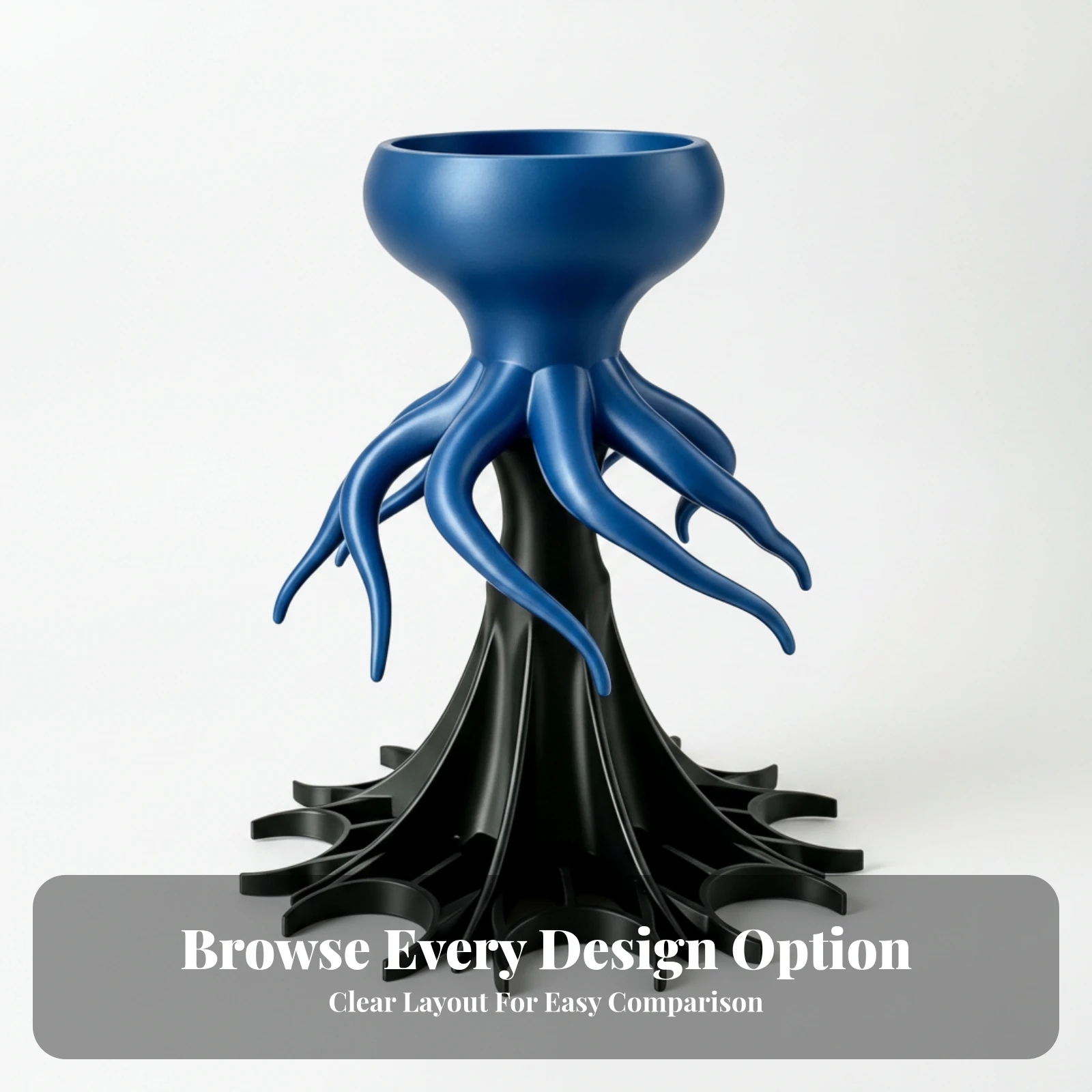Octopus Drink Dispenser Eye-Catching Drink Dispenser with Cup Holders Tabletop Stylish for Parties