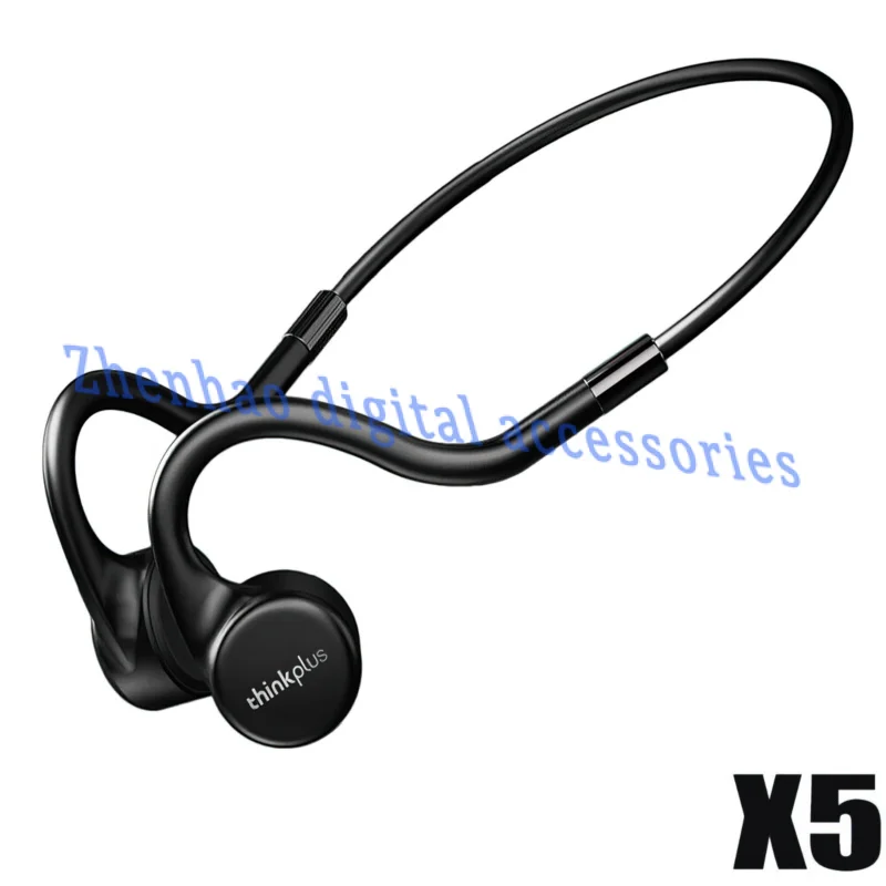 

For LENOVO X5 Headphones Bone Conductive Sports Gym Earphones IPX7 Water Proof