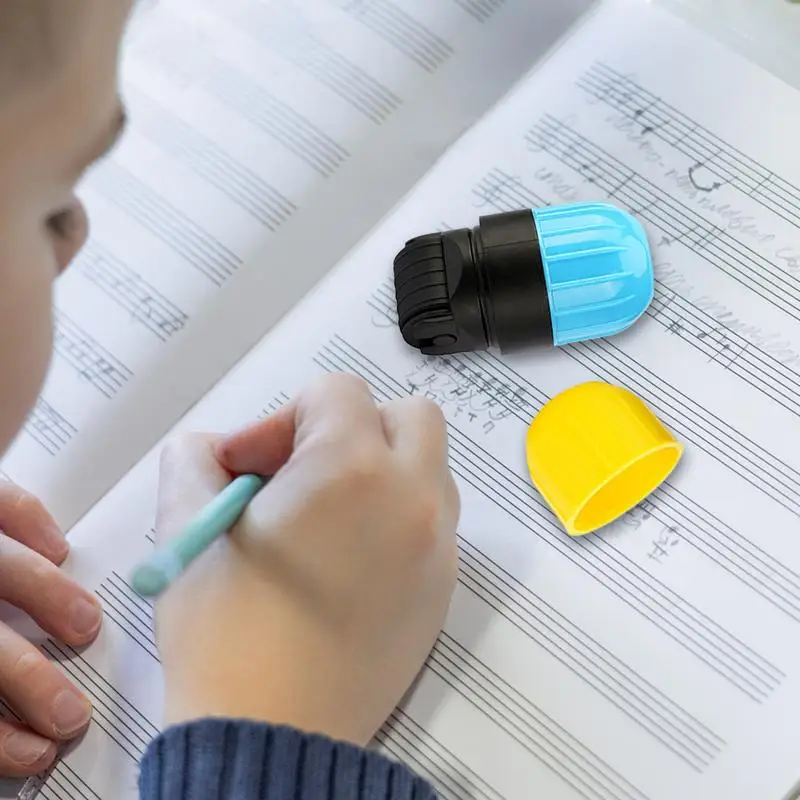 Handwriting Roller Stamps Double Head Self-Inking Stamp Handwriting Practice Tool For Home Outdoors Travel School