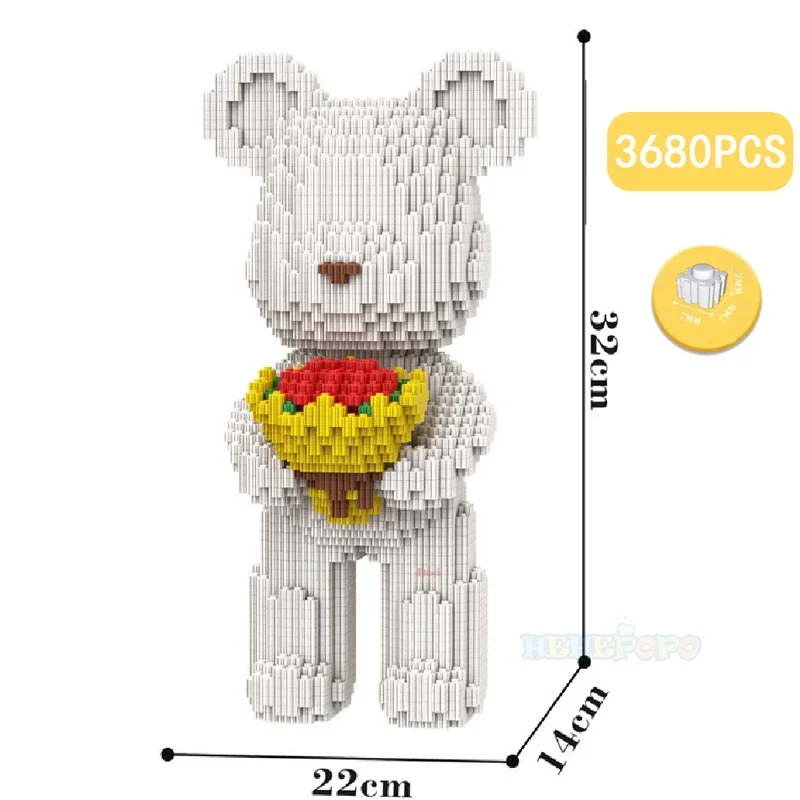 동물 모델 마이크로 만화 호랑이 돼지 저금통, 3D 블록, 귀여운 포춘 머니 박스, 다이아몬드 DIY 빌딩 브릭 장난감, 어린이날 선물