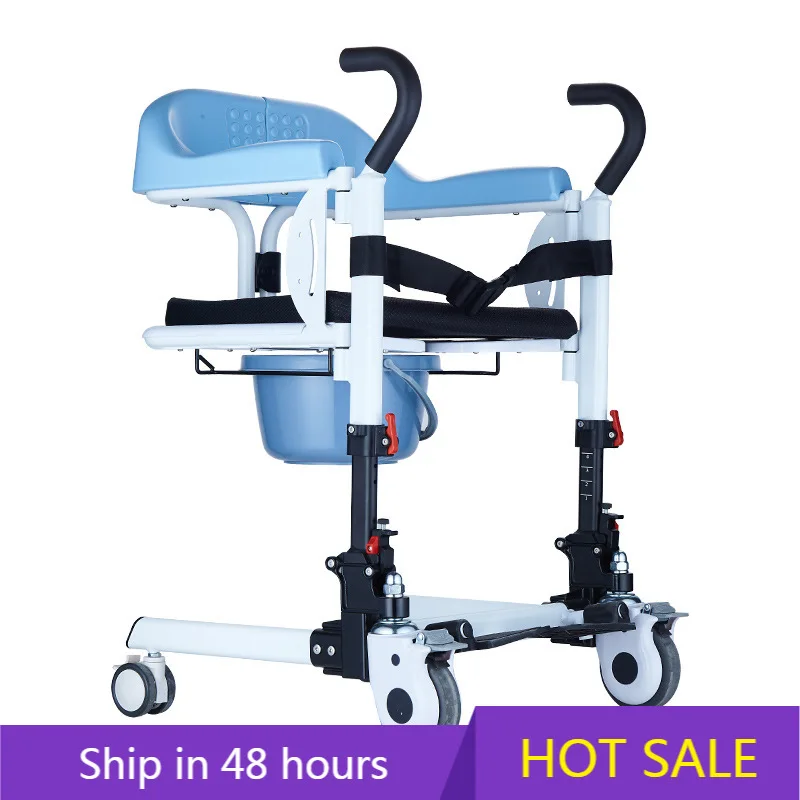 

YTYIN ручное перемещение пациента с ограниченными возможностями, кресло для переноски подъема, транспортное кресло для ванной комнаты, комод, сиденье для унитаза