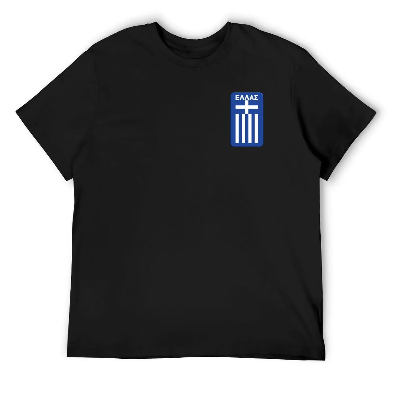 Hellas - Greek Flag Crest Sports Emblem T-Shirt tees cotton graphic tees customizeds mens plain t shirts