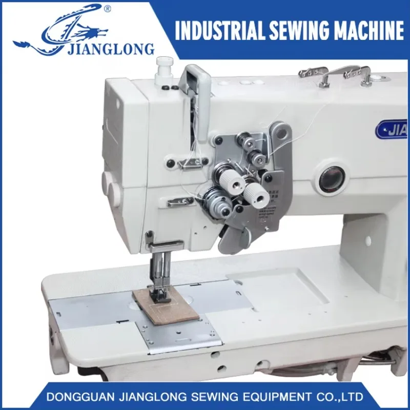 845 High Speed Double Needle Flat Bed Garment Sewing Machine