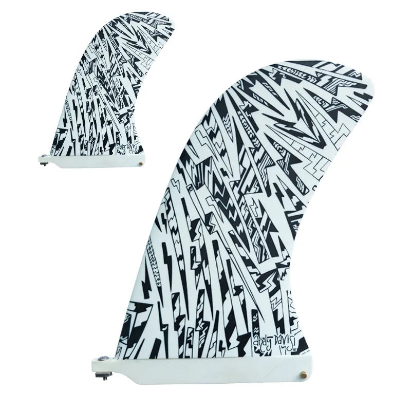 

10--inch Surf Longboard Fins Center Fins Single Piece High Quality Surf Accessories