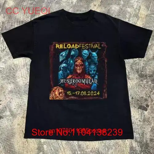 Mushroomhead Reload Festival 2024 T Shirt Full Size S 5XL BE2574 long or short sleeves