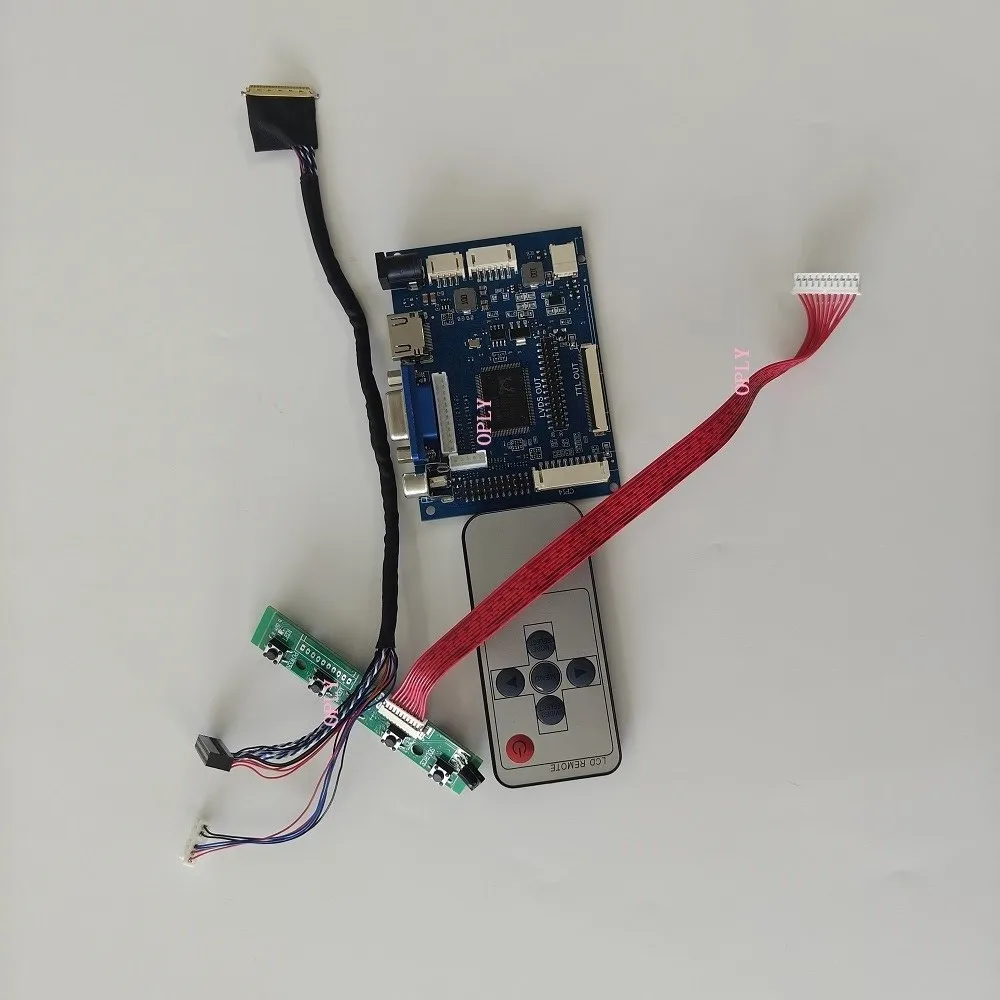 

Комплект для LP156WH4 LP156WH4-TLN2 LP156WH4-TLN1 40-контактный 15,6-дюймовый 1366×768 ЖК-панель Плата контроллера VGA AV HDMI-совместимый WLED