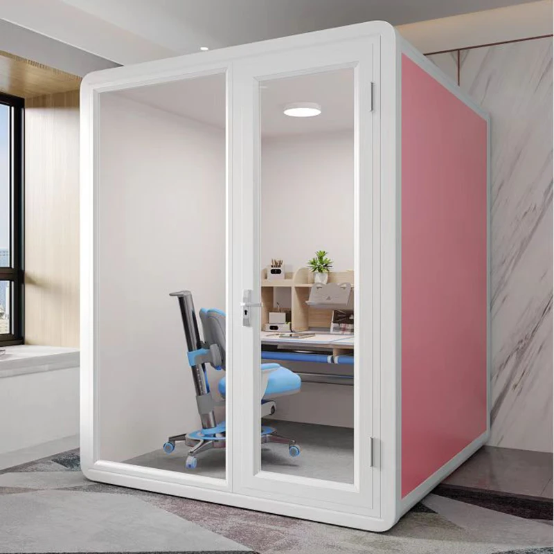 Custom-sized modern soundproof cabin Durable soundproof room for home office and hotel soundproof storage features