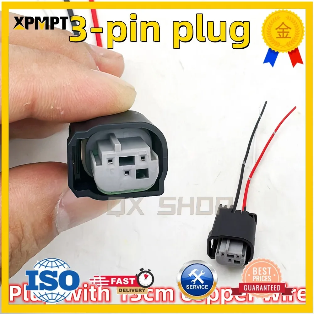 2-pin plug connector DJ7033Y-0.6-21 For Excavator Pressure sensor Car Reverse Radar Probe Wire harness plug 2-967642-1