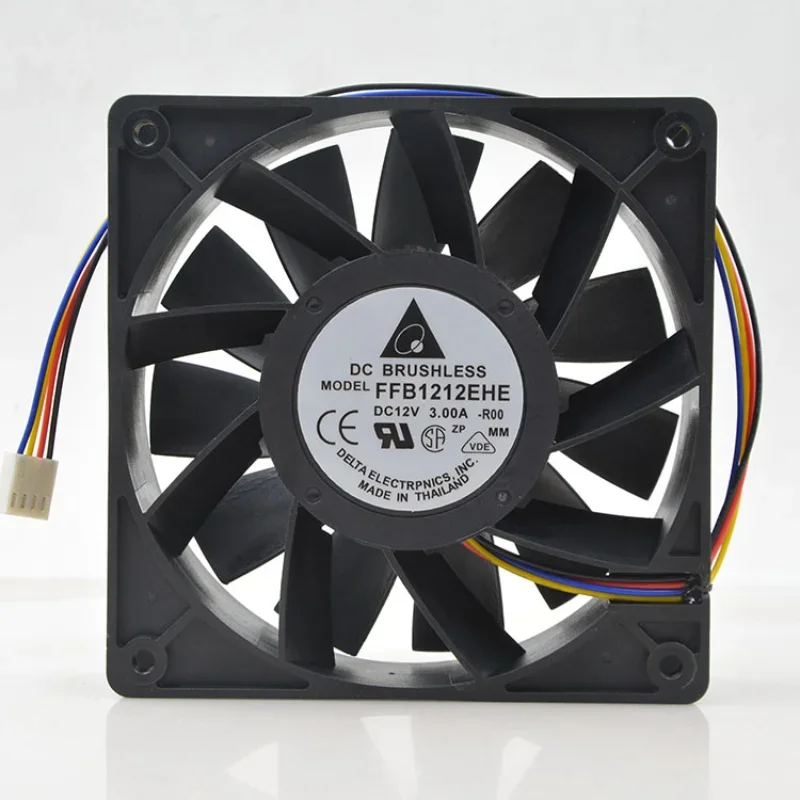 New Cooler Fan for Delta FFB1212EHE 12V 3.00A 12038 12cm High Volume Violent Cooling Fan 120*120*38mm