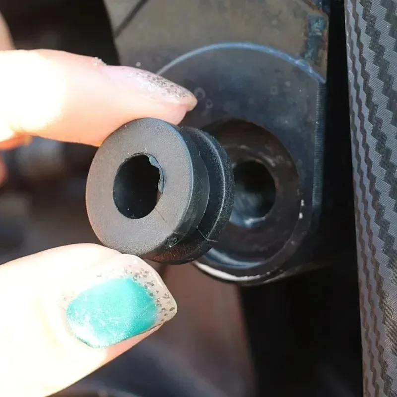 10/20/30 قطعة دراجة نارية إصلاح فاصل غسالة دراجة نارية الجانب غطاء المطاط جروميت طوقا Fairings الجسم لوحة حماية الوسادة #5