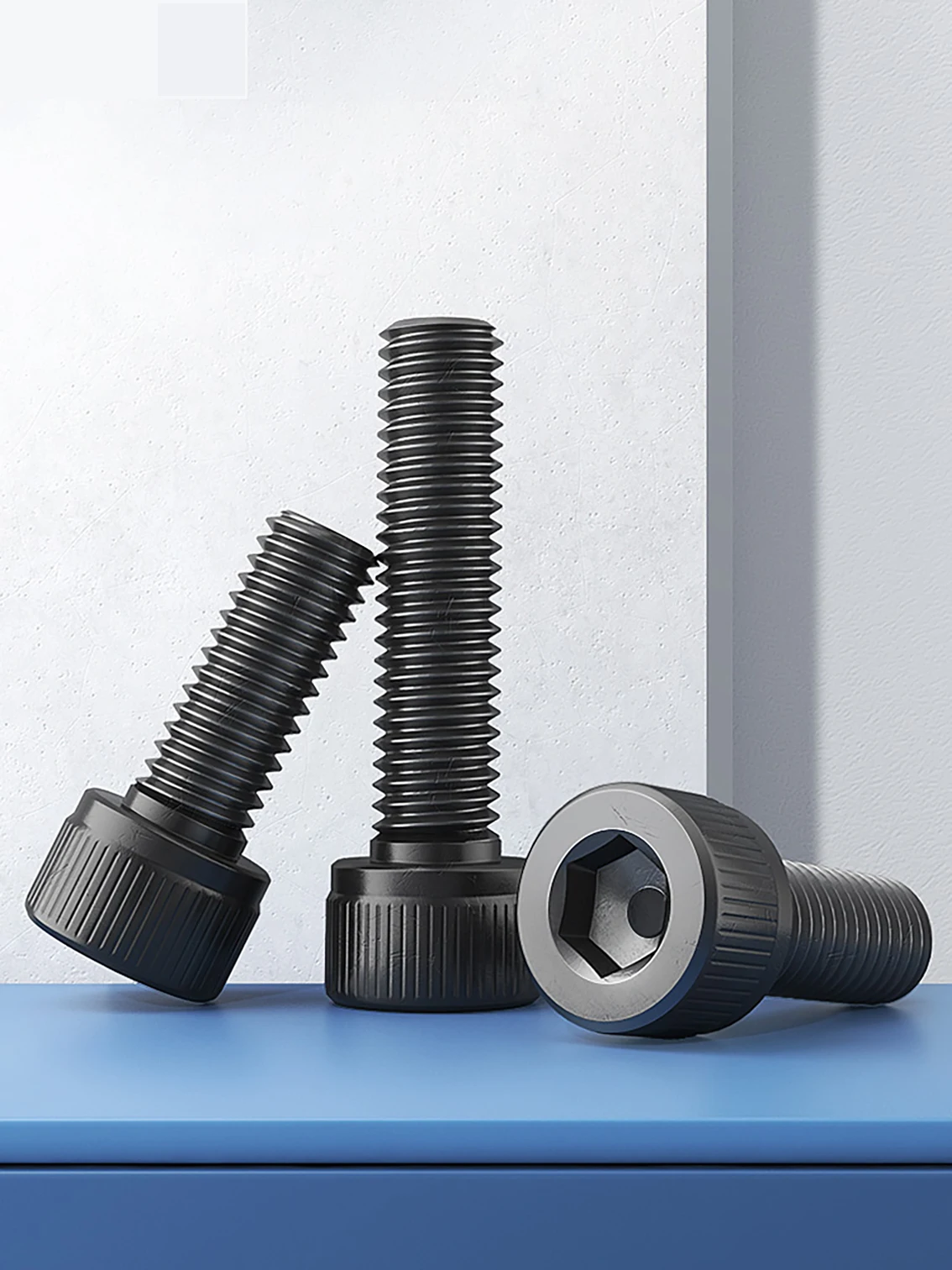 12.9 Grade Internal Hexagonal Screws/high-strength Cup Head Internal Hexagonal Full Tooth Half Tooth Bolt Thread Diameter 8mm