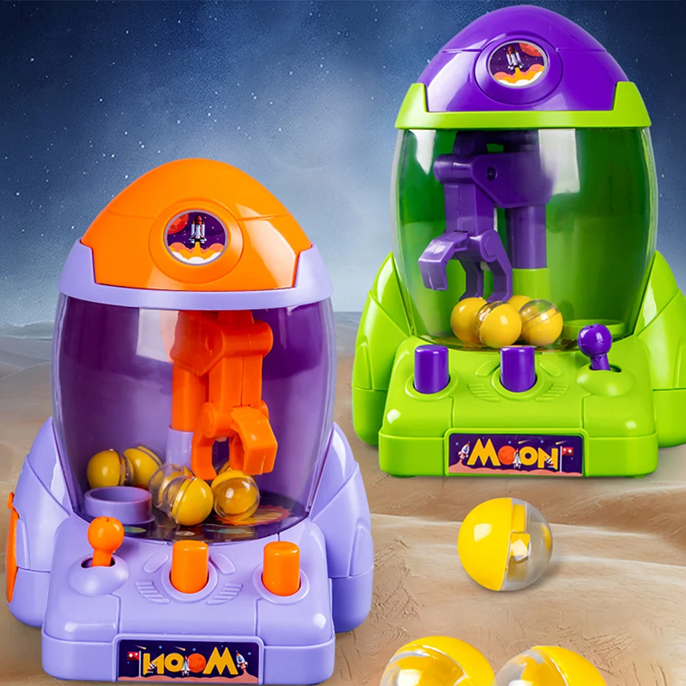 Mini Space-Rocket Ball Catch Machine Interesting Interactive Playthings Gift For Children's Day