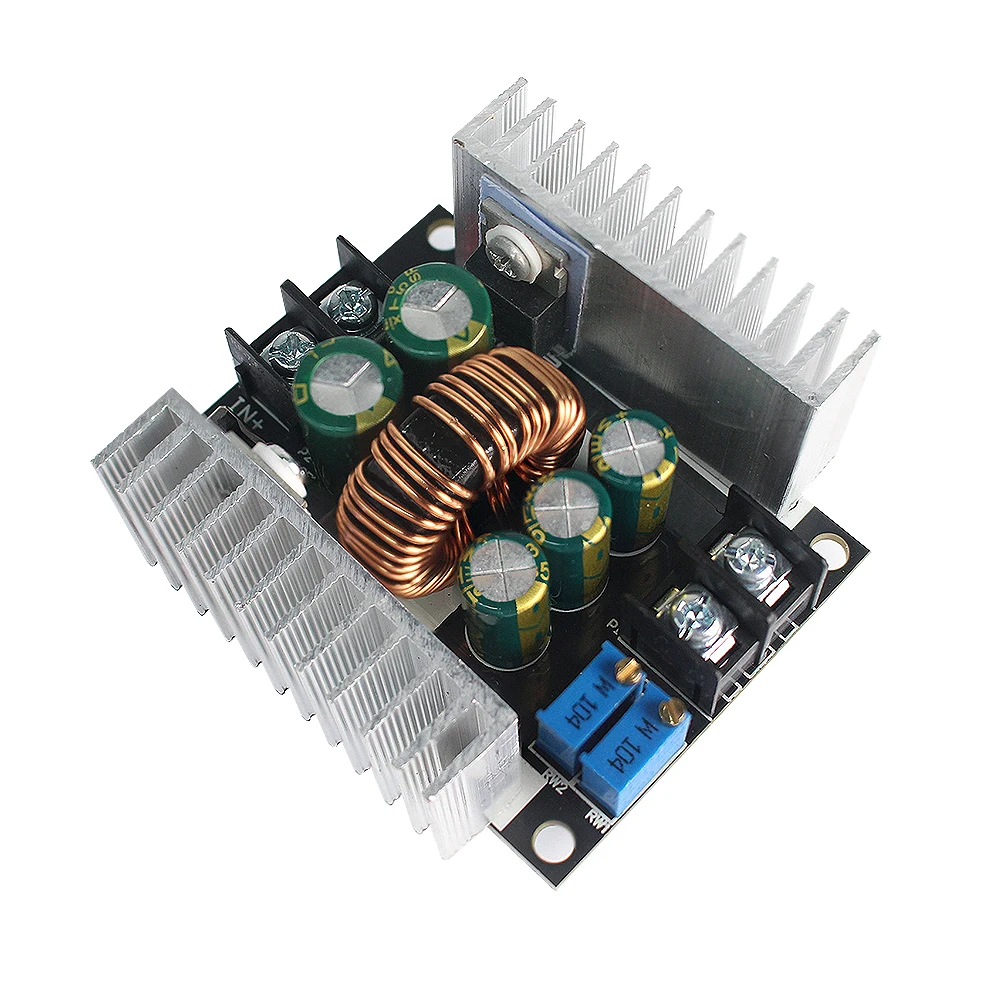 1PCS 300W 20A DC-DC Buck Converter Step Down Module Constant Current LED Driver Power Step Down Voltage Electrolytic Capacitor