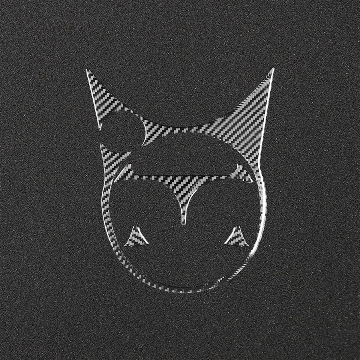 غطاء حامل كوب للتحكم المركزي بالسيارة ، ألياف كربون ناعمة ، ملصق ، إكسسوارات داخلية ، Fiat Trim, 1.2