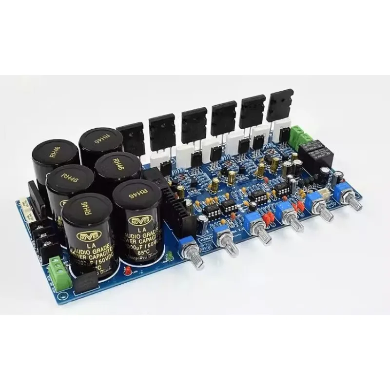 

KYYSLB YJ0013 New -1943 5200 2.1 Amplifier Board 80W * 2 100W with Tuning