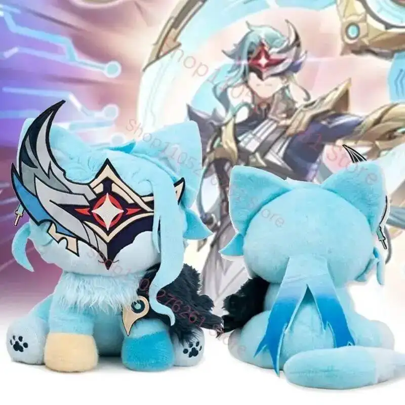 

NEW Genshin Impact Il Dottore Plush Cute The Doctor Zandik Plushie Kawaii Anime Peripherals Stuffed Pillow Doll Toy Fans Gift
