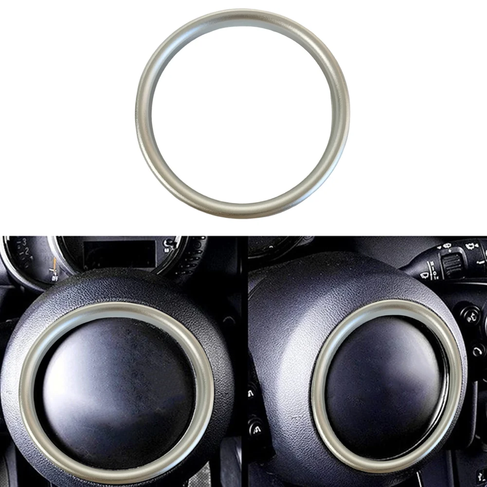 Sale Newest Steering Wheel Center Ring Cover Trim For MINI FOR Cooper F54 F55 F56 F57 F60 Replacement Car Accessories