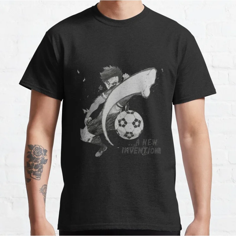 

Isagi Yoichi Team Blue Lock Soccer anime football manga sports T-shirt for men large size Adult Tops S-6xl
