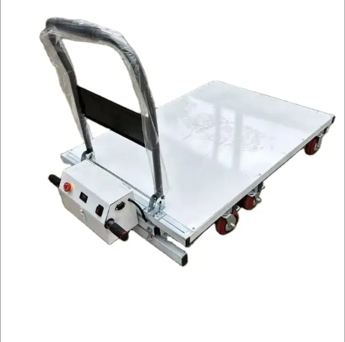 

Heavy-Duty 500kg Electric Trolley Hydraulic Lift System, Effortless Loading & Compact Design