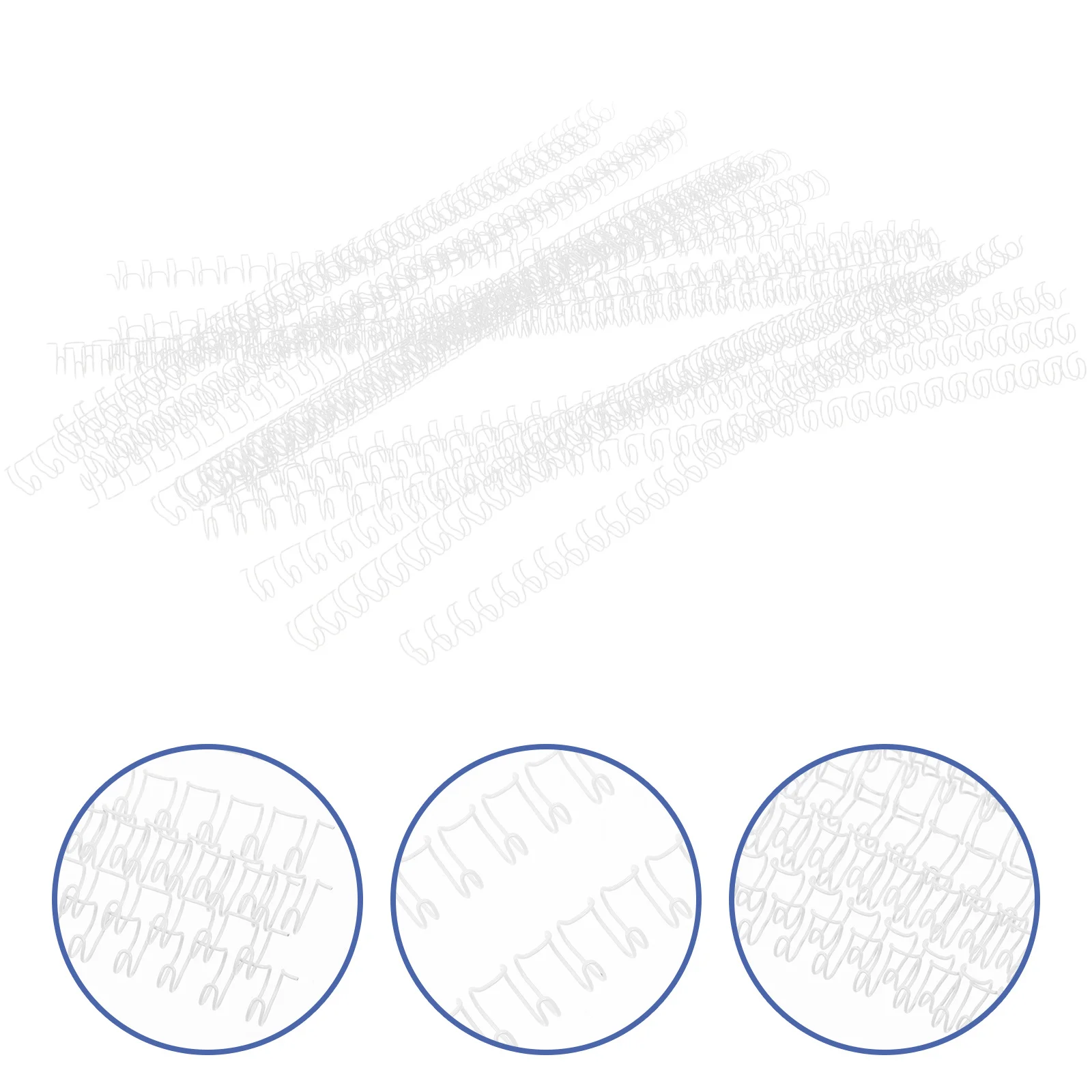 100pcs Metal Binder Rings 34-Holes Double-Loop Loose Leaf Binder Ring For Diy Notebook Scrapbook Photo Album Book Clips