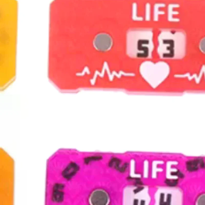 Random 41x20x9mm Wound Tracker 00-99 1 Tracker No Painting Requirement Life Tracker Board Game Counter