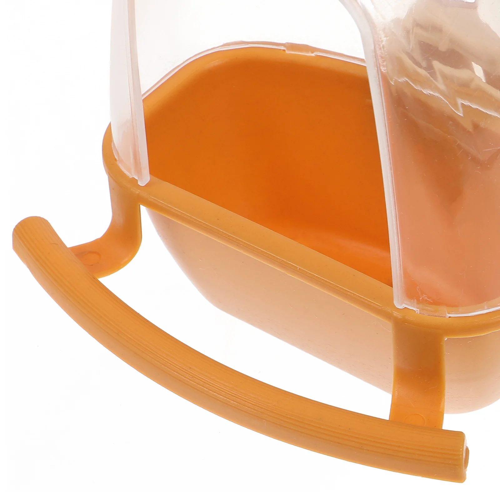 

Outdoor Bird Feeder Plastic Bird Cage Feeder Large Capacity Clean Buckle Design For Parrot Rabbit Hamster Pet