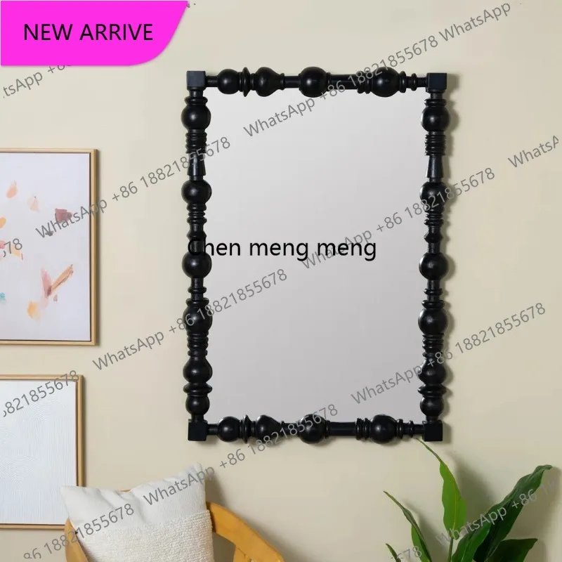 A139Wall-mounted, household entrance decorative mirror, washing table, dressing mirror