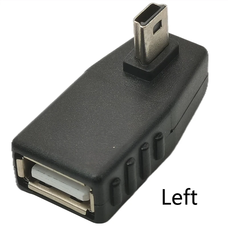 Mini USB do żeńskiego Adapter Usb OTG Mini USB męski do USB żeńskie synchronizacja danych do przenoszenia złącze konwertera do samochodu AUX MP3 MP4