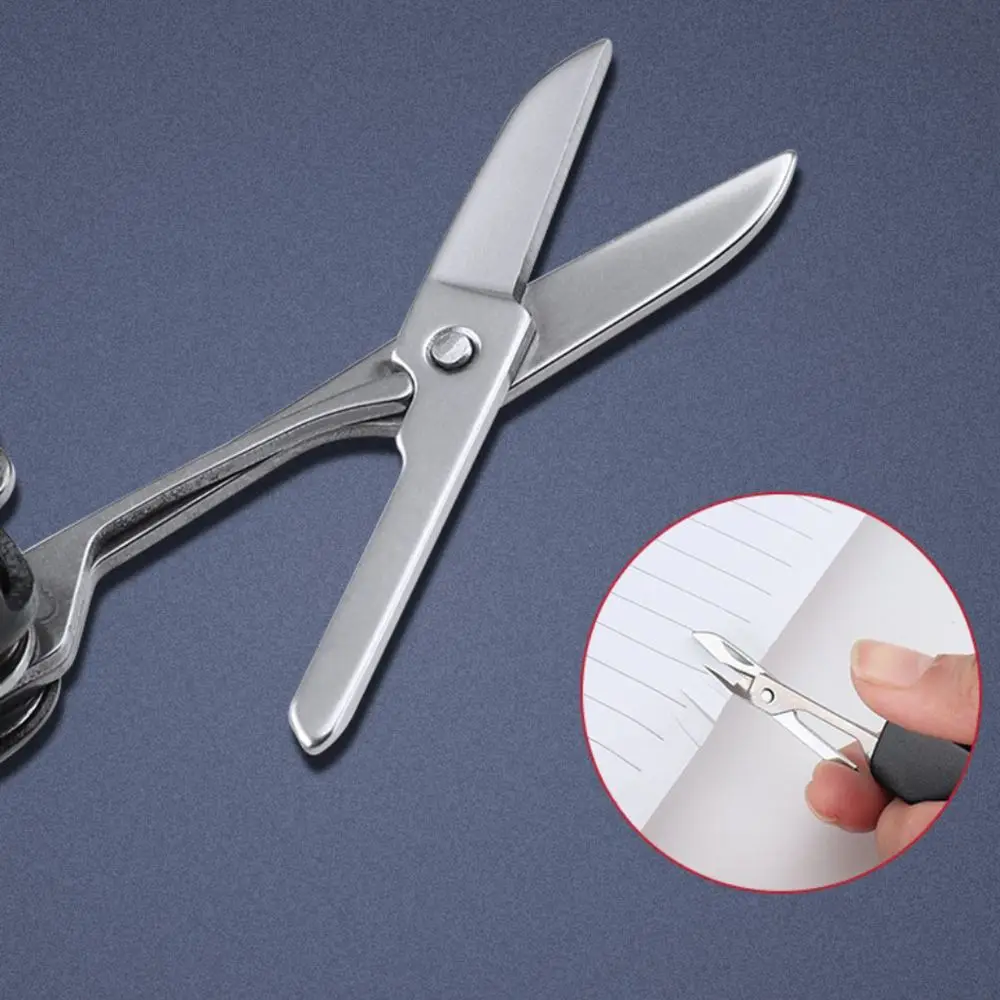 Manicure Pedicure Lime per unghie da viaggio con portachiavi Portachiavi Tagliaunghie pieghevoli Forbici per unghie Strumento per tagliare le unghie Pinzette per unghie dei piedi