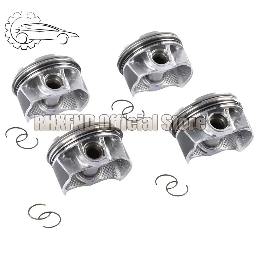 

11257601181 WG1261177 8744480000 11257601077 Комплект поршней и колец Ø77 мм для MINI Cooper Countryman Paceman N13 N18 BMW 116i 118i