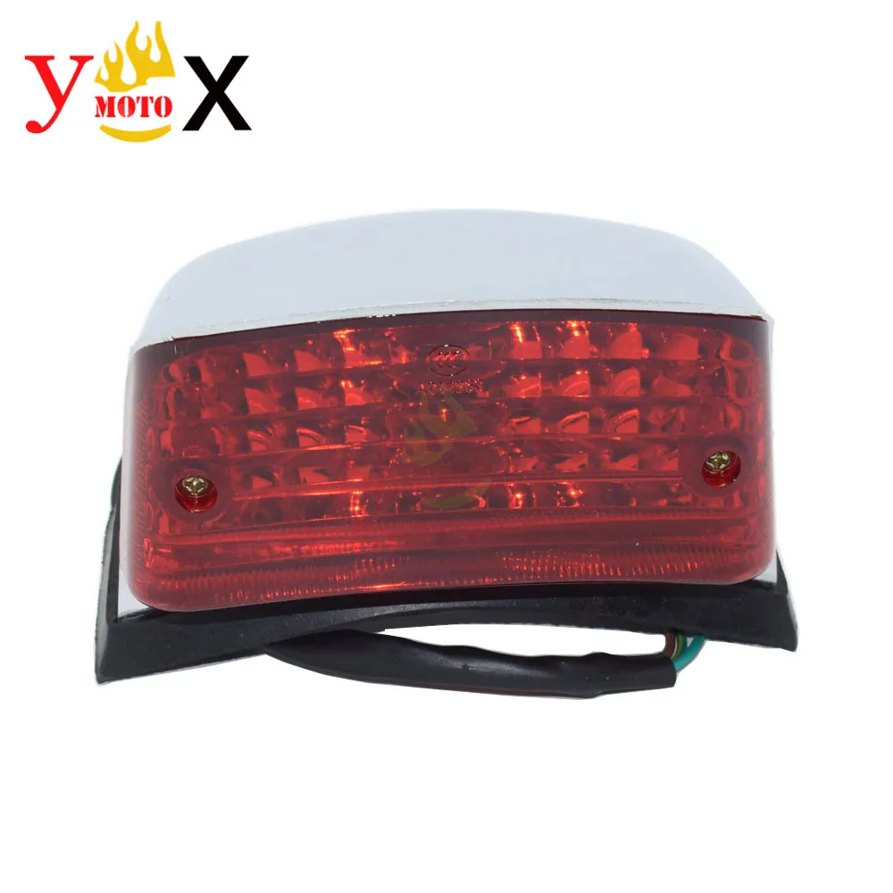 Motorcycle Rear Red Taillight Brake Tail Light Stop Indicator Set For Honda Rebel CMX250 1996-2011 CA250 96-12 CMX250C 2003-2011