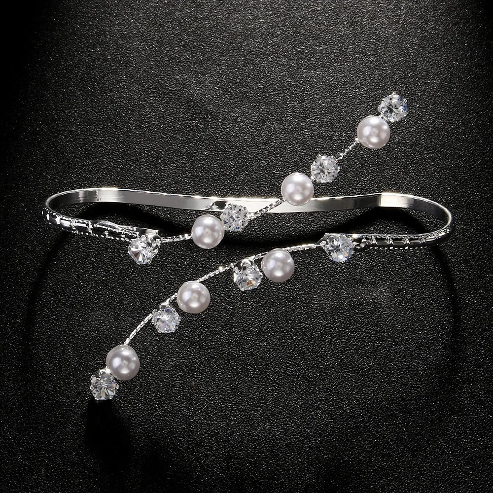 Pulseira Pérola de Palma Feminina, Encantos De Strass, Jóias De Casamento De Luxo, Acessórios Elegantes, Tendência Do Casamento, Tendência Da Moda, Presente Y2K, 2024