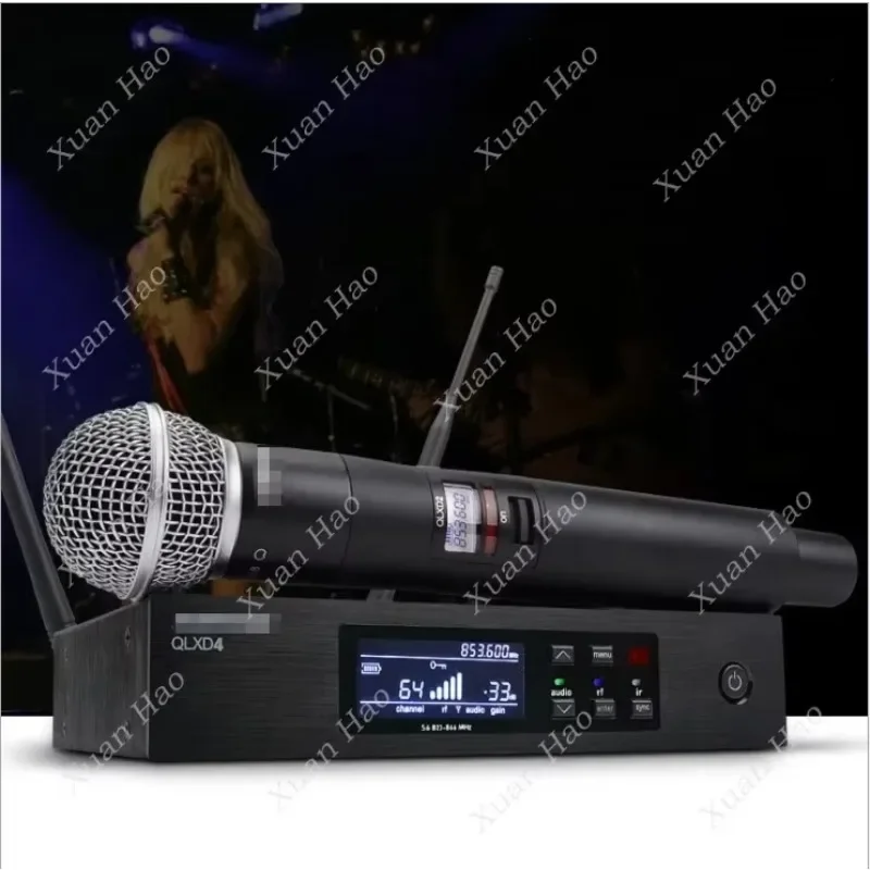 2026/QLXD4 Beta58 Handheld Lapel Headset Combo Dynamic Vocal Mic Beta87 QLXD1 Wireless Microphone QLXD24