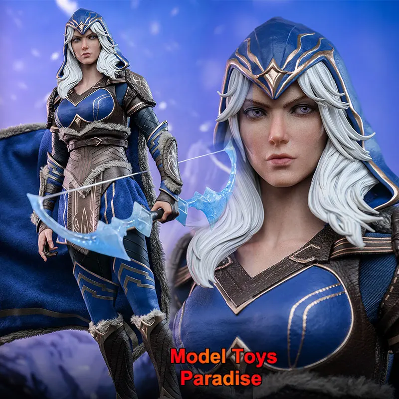 

HotToys HT VGM60 1/6 Collectible Toys Ashe League of Legends Woman Soldier 12'' Full Set Action Figure Model Fans Gifts