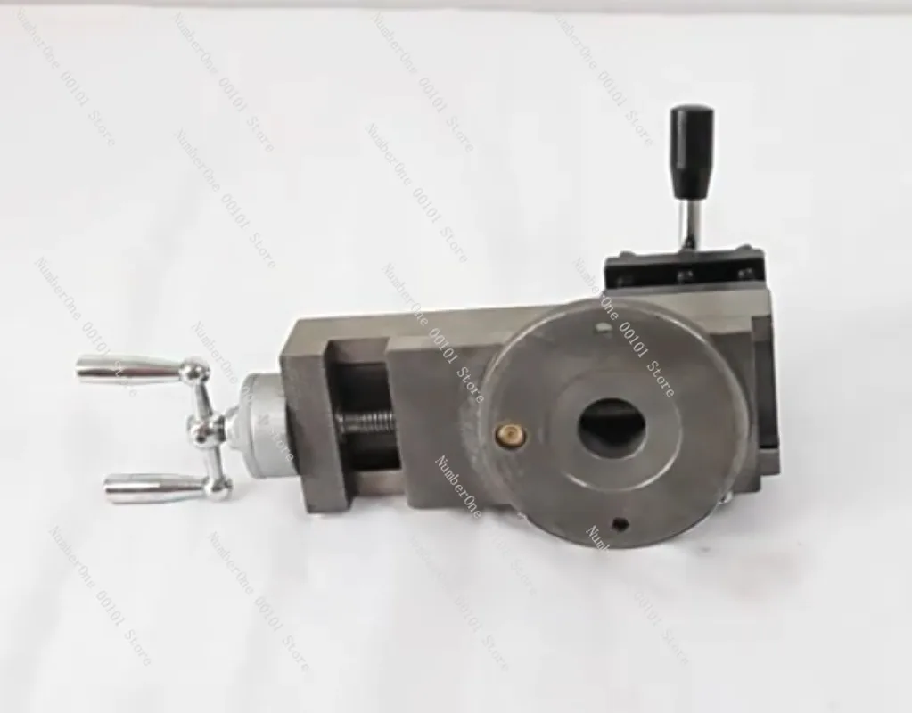Lathe Square Tool Holder Assembly Set, Small Machine Tool Turret Holder with Support Plate, CNC Accessories