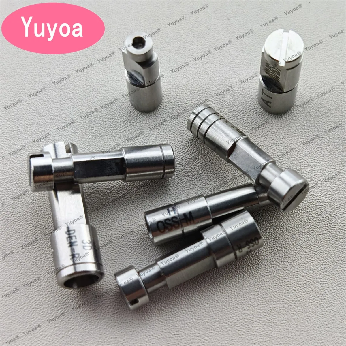 20pcs Dental 3D Digital Analog Multi Unit Gypsum Analog for Osstem/Dentium/Straumann ItI/Nobel/Adin Dentist Alternative body