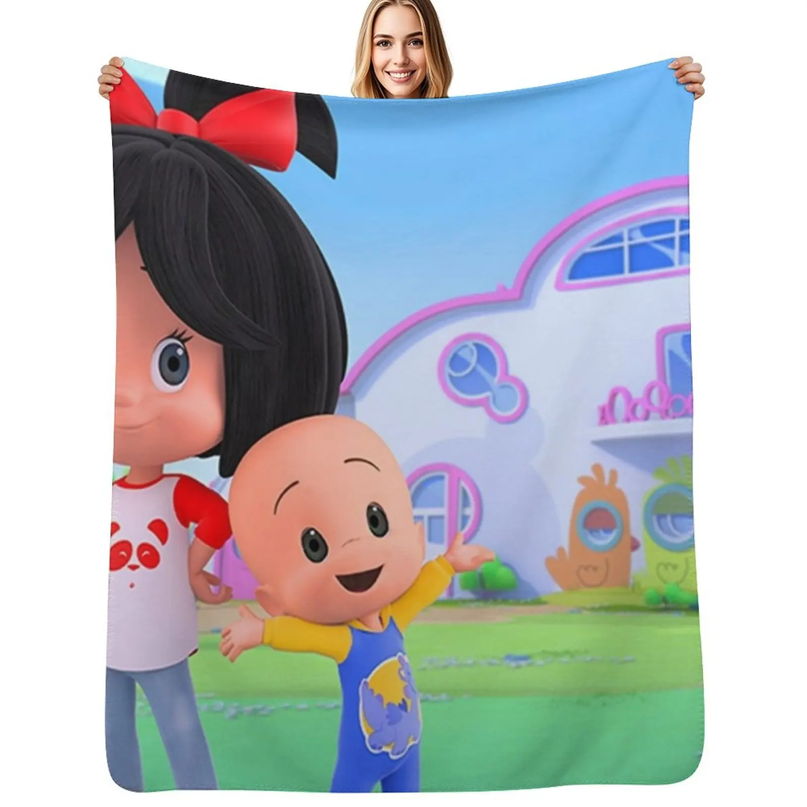 

Cleo & Cuquin Gift For Fans cleo and cuquin birthday Throw Blanket Travel Nap Fashion Sofas manga Blankets
