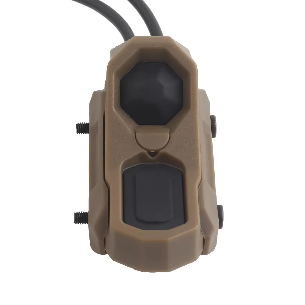 Tactical AXON Remote In-Line Dual Function Pressure Switch Flashlight PEQ NGAL Laser Pushbutton SF/2.5///Crane Plugs