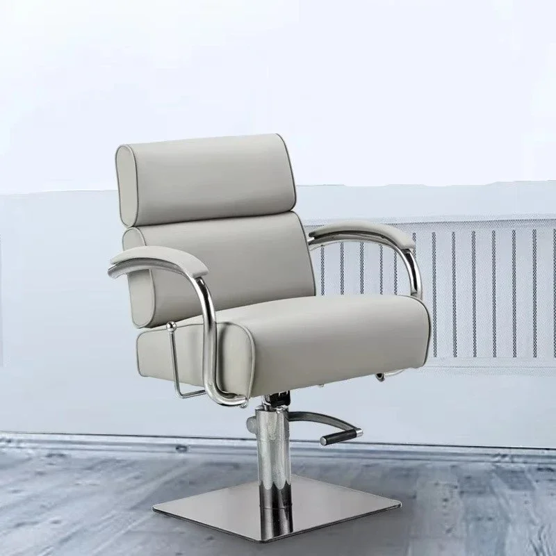 Foreign trade barber chair, hairdressing and cutting, rotatable lifting backrest reclining,hair cutting and dressing