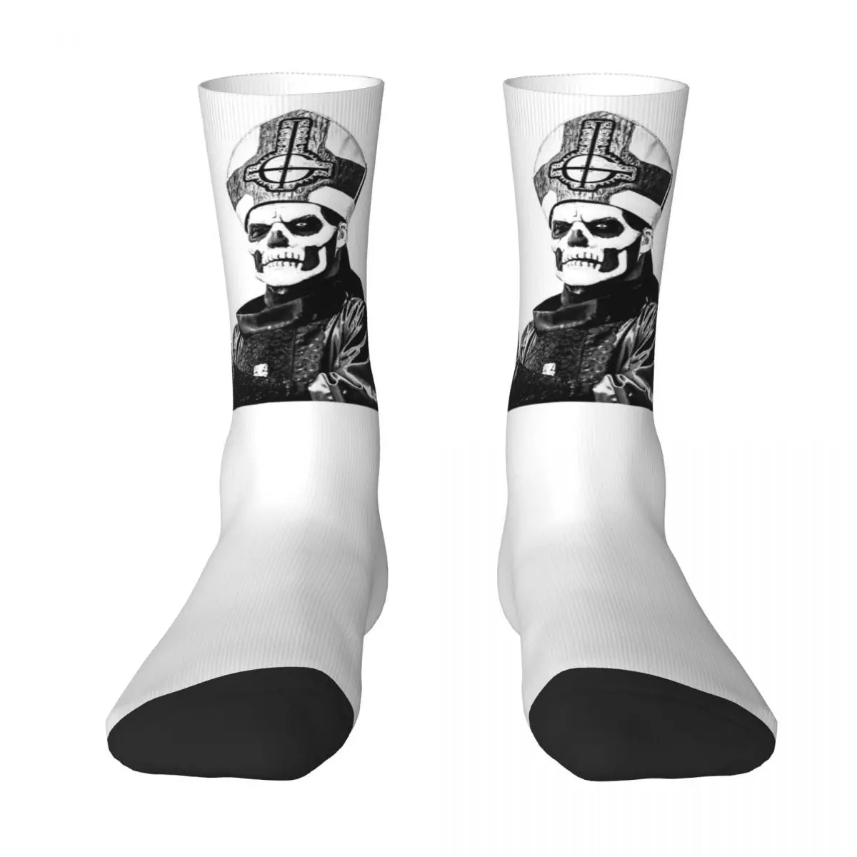 Rock Band Ghost BC Socks Harajuku Sweat Absorbing Stockings All Season Long Socks Accessories for Unisex Gifts