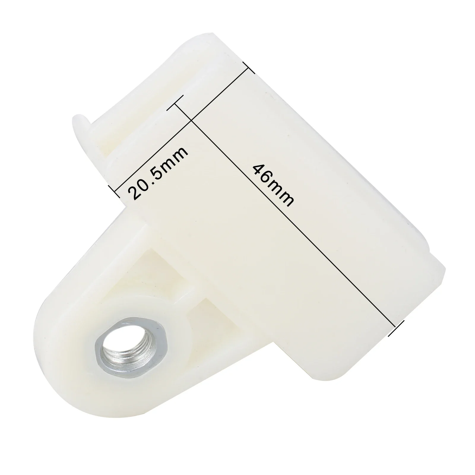 Window Regulator Glass Slider Clip Bracket OE 80320-01G00 Fit Nissan Auto Power Window Door Glass Mount Replacement Part