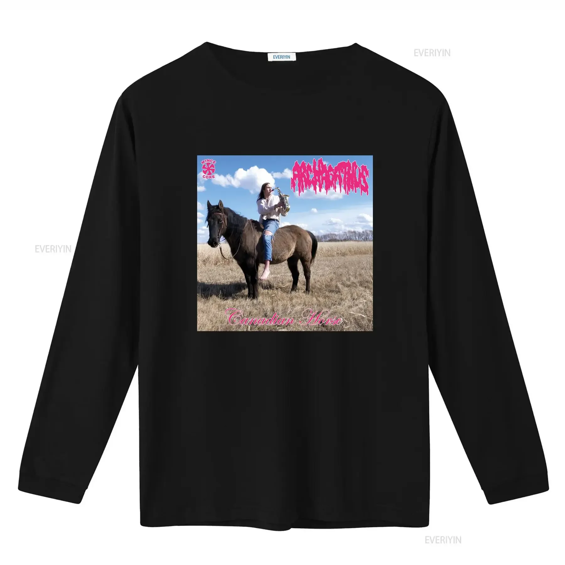 ARCHAGATHUS Canadian Horse Mincecore Grindcore Punk Grind Powerviolence Hardcore Merch T Shirt vintage Washed Comfortable Soft
