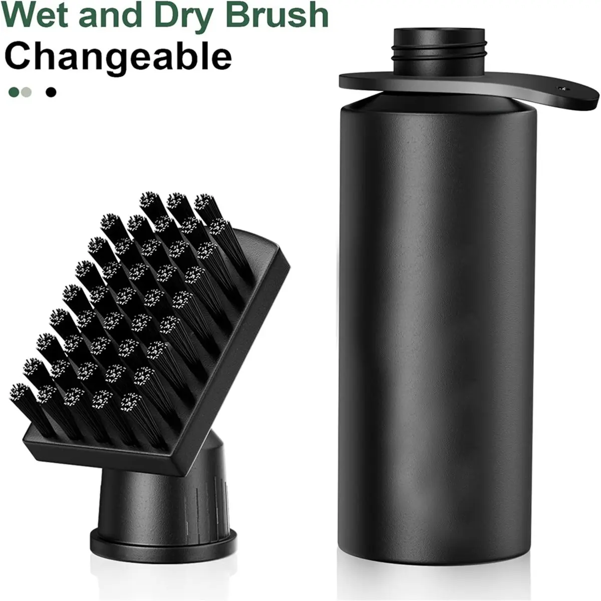 (AD12) Pro Golf Club Brush Cleaner with Retainer Clip and Squeeze Water Bottle 7.5 Inches Holds 4 Ounces of Water