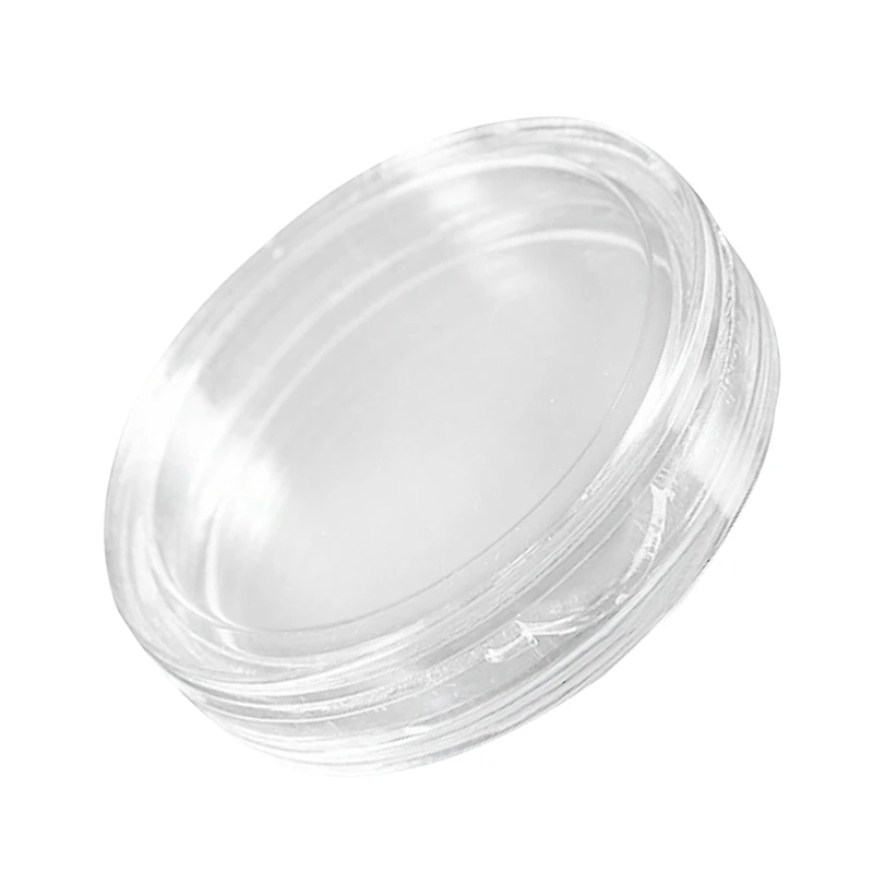 20 Pcs Kleine Ronde Transparante Plastic Coin Capsules Doos 25Mm & 35Mm