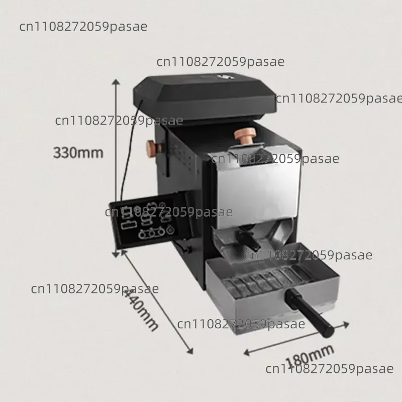 Home Office Small Coffee Shop Electric Coffee Bean Roaster Automatic 200g Coffee Bean Roasting Machine