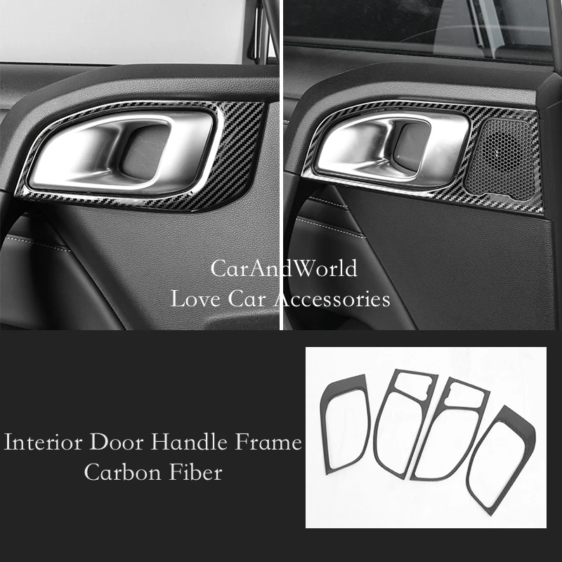 

Stainless Steel Interior Door Bowl Inner Handle Frame Sticker Trims Car Garnish Accessories For GWM Haval DARGO 2021-2024 2025