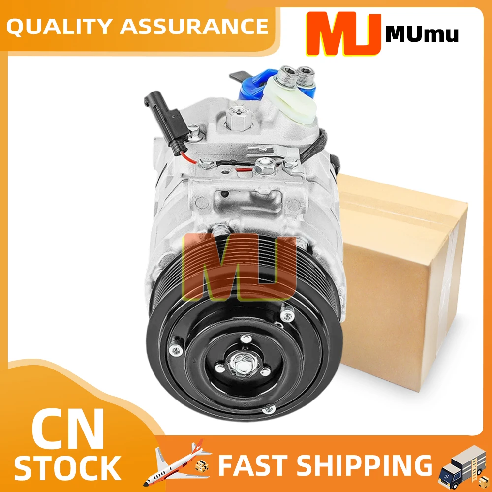 AC Air Conditioning Compressor For Mercedes-Benz W203 C32 AMG 2002-2004 8PK 110MM 158358, DCP17153, 0002307811 CO11329C