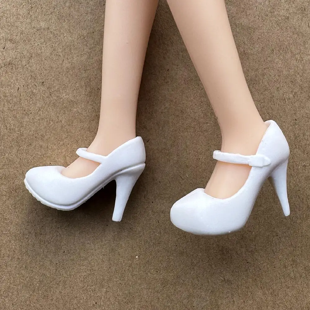 1/6 Maßstab Licca Puppenschuhe DIY High Heels & Flachsohlen Deko-Spielzeug für Puppenzubehör – Detail 7