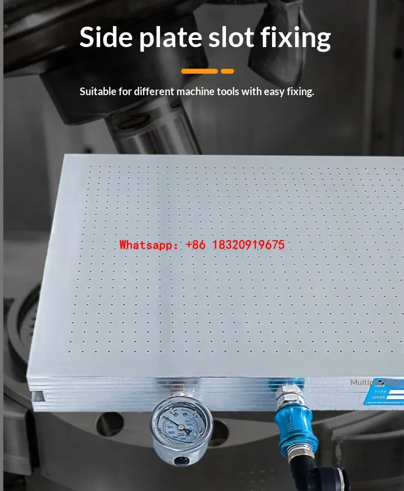Cyclmotion Marking machine pinhole ultra-thin plate micro-hole vacuum chuck CNC machining center small hole chuck