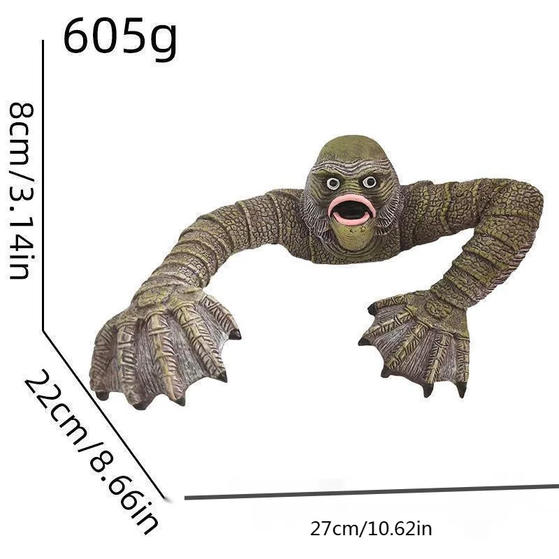 Creature from the Black Lagoon Grave Figure Model Living Room Outdoors Decoration For Halloween Kids Gifts